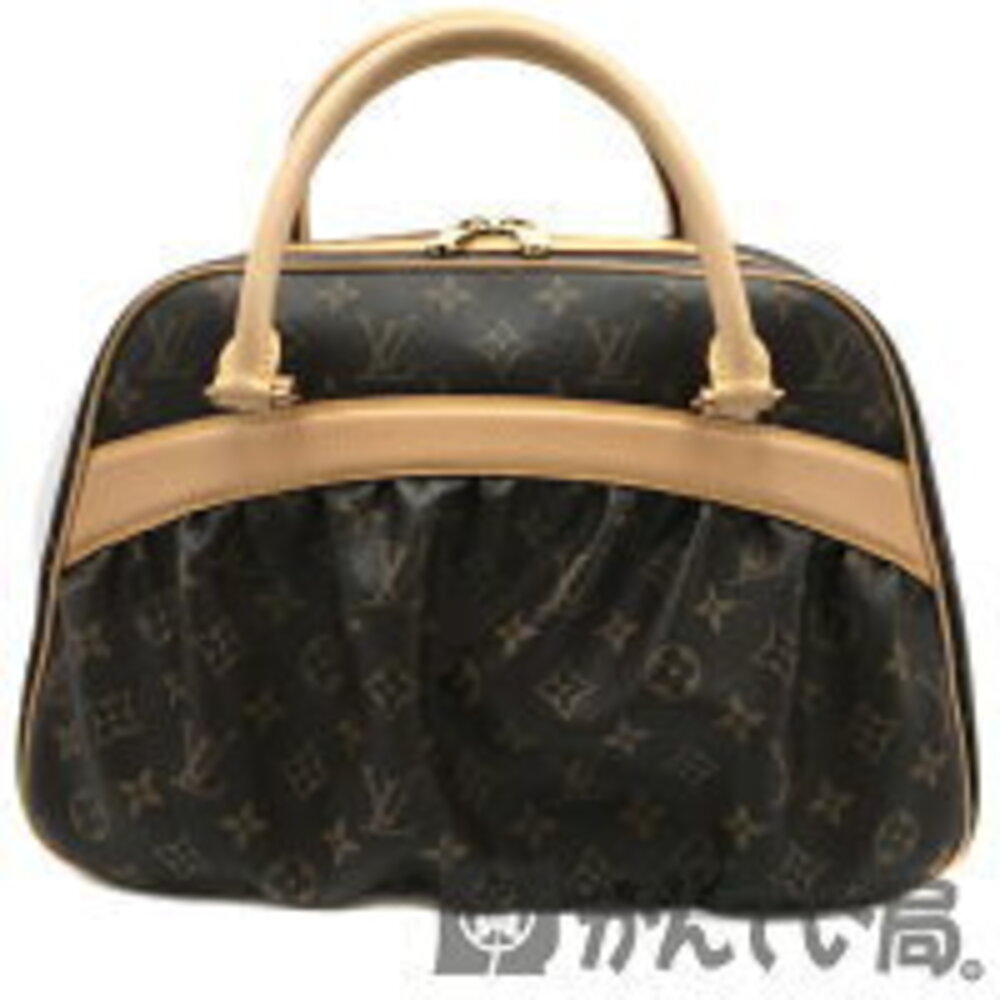 LOUIS VUITTON Mitzi Handbag Monogram Canvas Leather